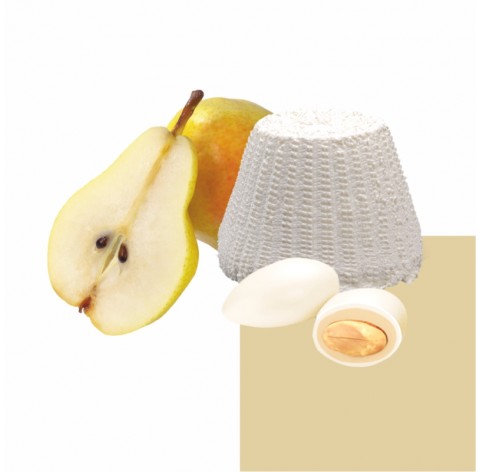 Sugared Almonds Double Milk Ricotta e Pera