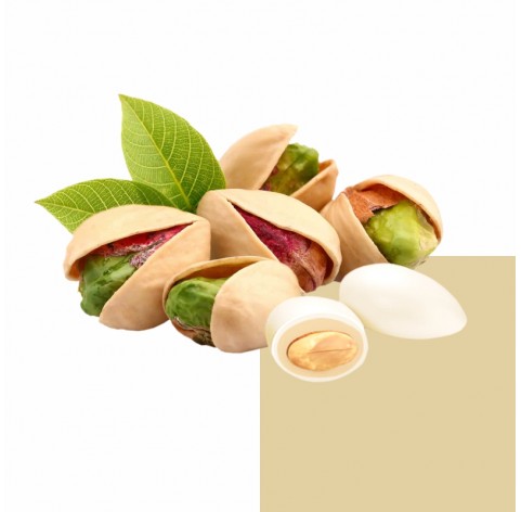 Sugared Almonds Double Milk Pistacchio