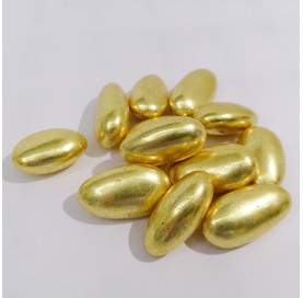Confetti con mandorla e oro alimentare