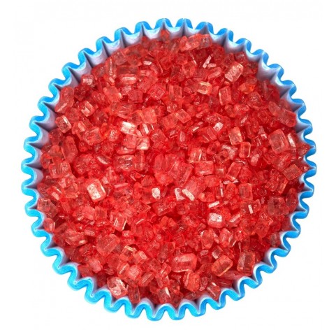 Cristalli di Zucchero rossi