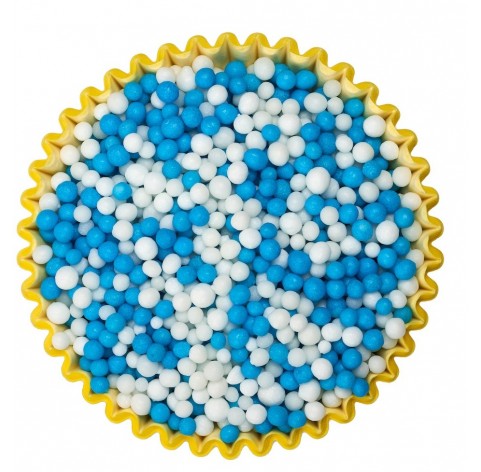 Piccole Sfere di Zucchero Diamant Cielo per Decorazioni Torte | Diamanti di Zucchero