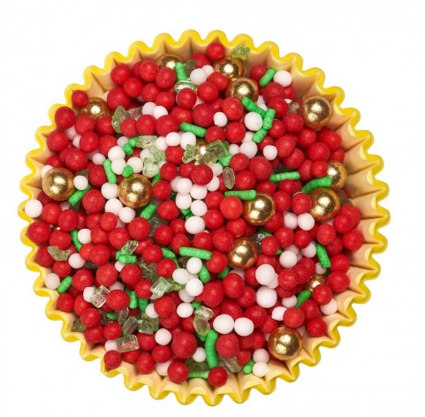 Claus – Mix di sfere zuccherine natalizie | Diamanti di Zucchero