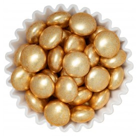 Mini Gogo Dorati | Mini lenti di cioccolato ricoperte di zucchero - Diamanti di Zucchero