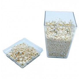 Perla | Mix di sfere bianche perlate e argentate | Diamanti di Zucchero