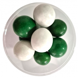 Mon Amour Bicolor Verde | Confetti con nocciola