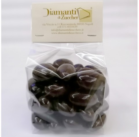Dark Almonds | Mandorle ricoperte di cioccolato fondente